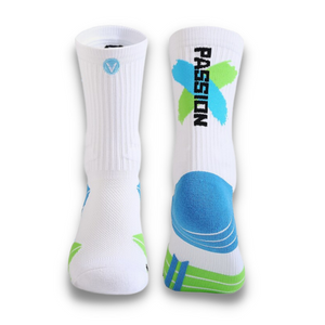 Ball Passion Grip Socks Mid Calf